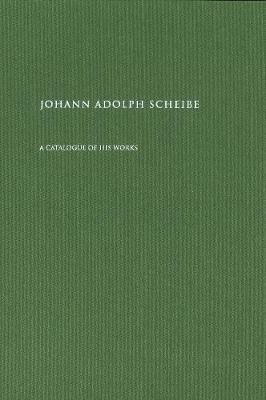 Cover of Johann Adolph Scheibe