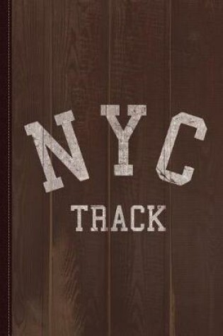 Cover of NYC Track Vintage Journal Notebook