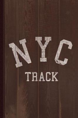 Book cover for NYC Track Vintage Journal Notebook