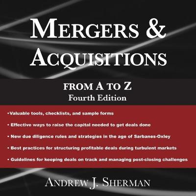 Book cover for Mergers & Acquisitions from A to Z Fourth Edition