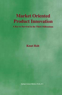 Book cover for Market Oriented Product Innovation