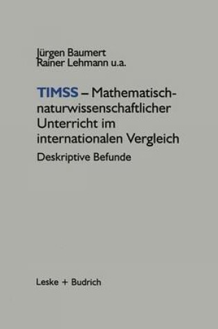 Cover of Timss Mathematisch-Naturwissenschaftlicher Unterricht Im Internationalen Vergleich