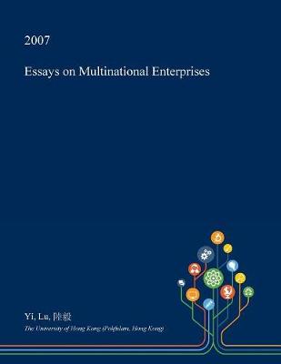 Book cover for Essays on Multinational Enterprises