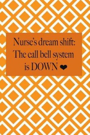 Cover of Nurses Dream Shift The Call Bell System is Down