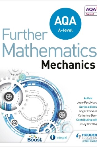 Cover of AQA A Level Further Mathematics Mechanics