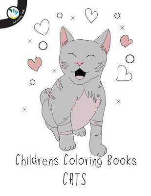 Book cover for Childrens Coloring Books: Cats