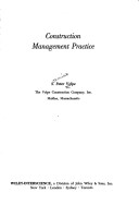 Book cover for Construction Management Practice