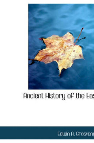 Cover of Ancient History of the East