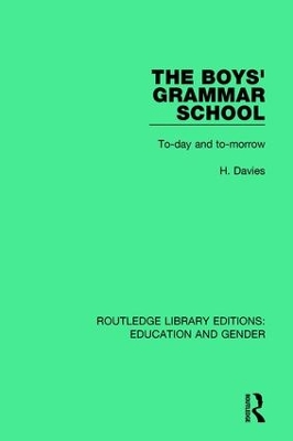 Cover of The Boys' Grammar School