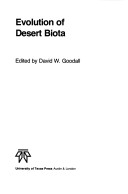 Book cover for Evolution of Desert Biota