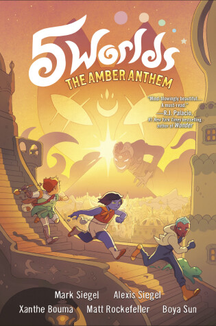 Cover of 5 Worlds Book 4: The Amber Anthem