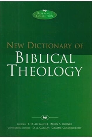 Cover of New Dictionary of Biblical Theology