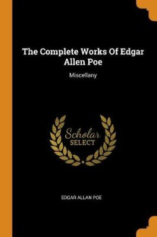 Cover of The Complete Works of Edgar Allen Poe