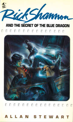 Book cover for Rick Shannon and the Secret of the Blue Dragon