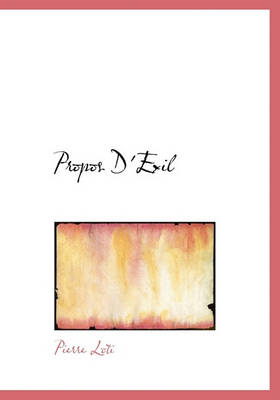 Book cover for Propos D'Exil