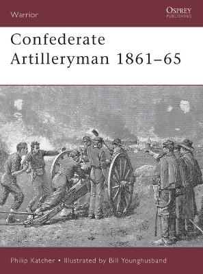 Book cover for Confederate Artilleryman 1861-65