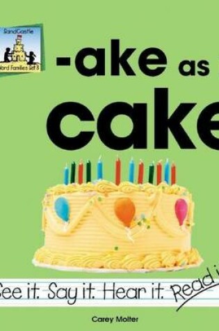 Cover of Ake as in Cake