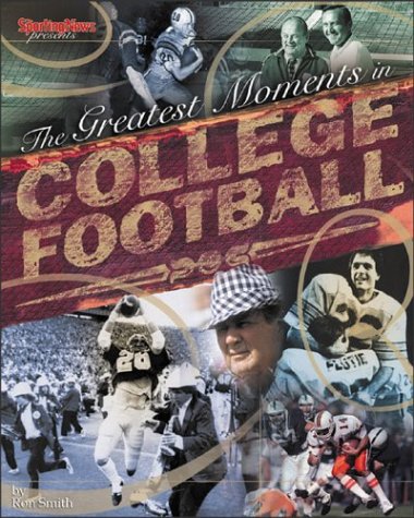 Book cover for Greatest Moments in College Football