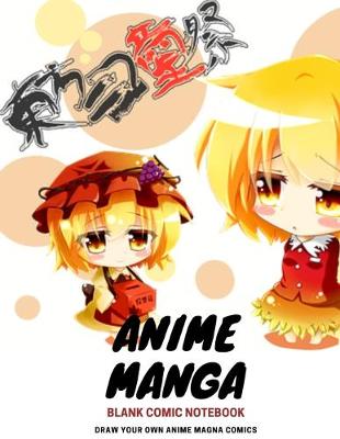 Book cover for Anime Magna Blank Comic Notebook