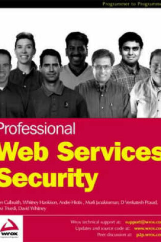 Cover of Professional Web Services Security