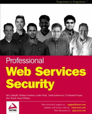 Book cover for Professional Web Services Security