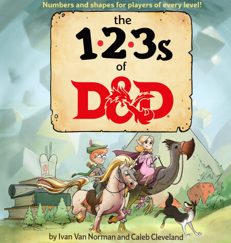 Book cover for 123s of D&d (Dungeons & Dragons Children's Book)