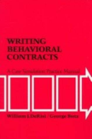 Cover of Writing Behavioural Contracts