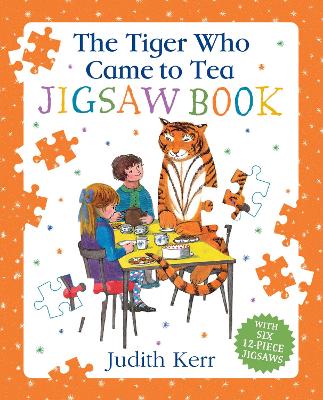 Book cover for The Tiger Who Came To Tea Jigsaw Book