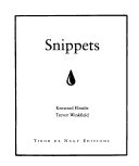 Book cover for Snippets