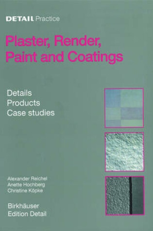 Cover of Plaster, Render, Paint and Coatings