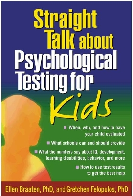 Book cover for Straight Talk about Psychological Testing for Kids