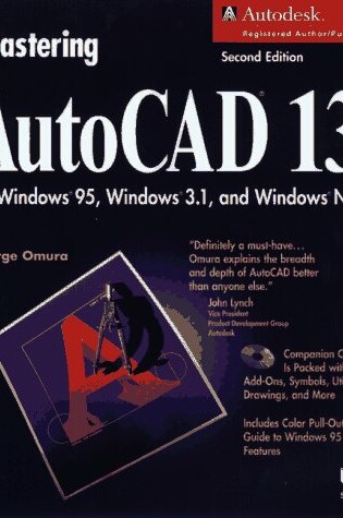 Cover of Mastering AutoCAD 13 for Windows