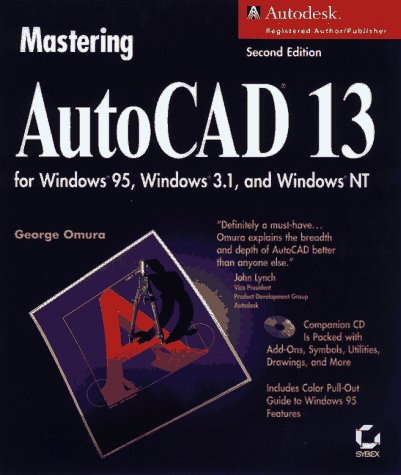 Book cover for Mastering AutoCAD 13 for Windows