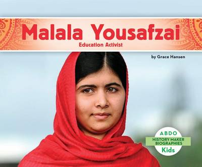 Book cover for Malala Yousafzai: Education Activist