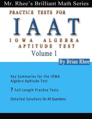 Cover of Solomon Academy's IAAT Practice Tests