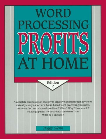 Book cover for Word Processing Profits at Home