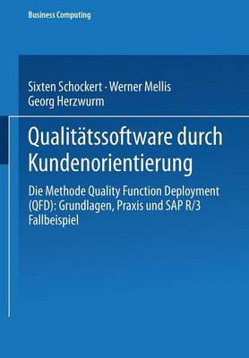 Book cover for Qualitatssoftware Durch Kundenorientierung