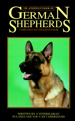 Book cover for Dr. Ackerman's Book of German Shepherds