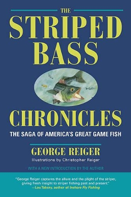 Book cover for The Striped Bass Chronicles