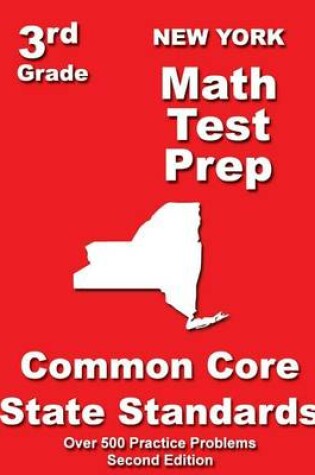 Cover of New York 3rd Grade Math Test Prep