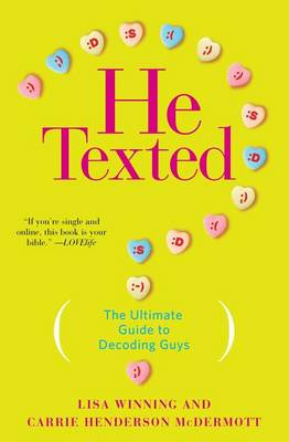 Book cover for He Texted