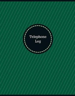 Book cover for Telephone Log (Logbook, Journal - 126 pages, 8.5 x 11 inches)