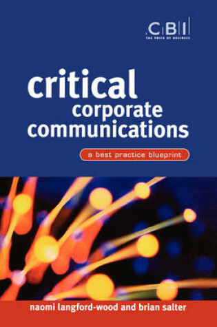 Cover of Critical Corporate Communications