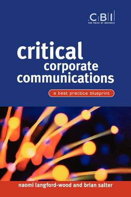 Cover of Critical Corporate Communications