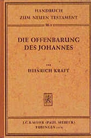 Cover of Die Offenbarung Des Johannes