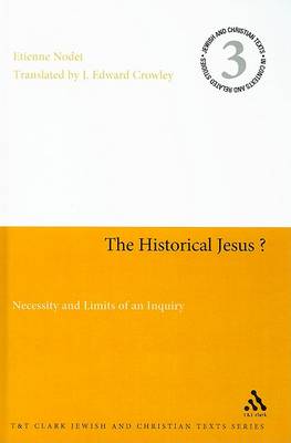 Book cover for The Historical Jesus