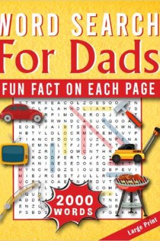 Cover of Word Search for Dads Adults Large Print