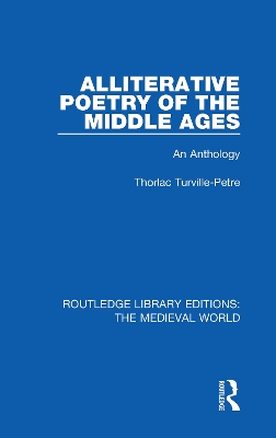 Cover of Alliterative Poetry of the Later Middle Ages