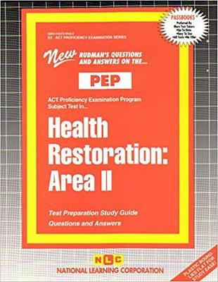 Cover of HEALTH RESTORATION: AREA II