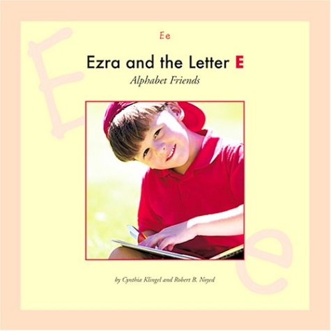 Book cover for Ezra and the Letter E